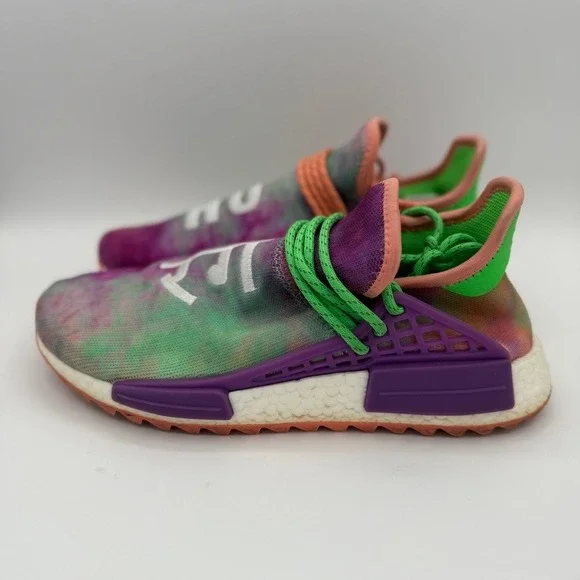 adidas gazelle silver green womens Adidas NMD x HU Pharrell Human Race Holi Festival 'Core Black'  PUSHAS